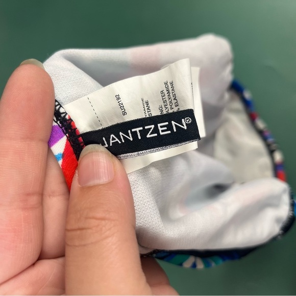 Jantzen Multi color strappy swim bottoms size 8 - Picture 3 of 4